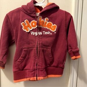 Virginia Tech Hokies Full Zip Hoodie